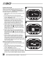 Preview for 58 page of EGO POWER Plus ZT5200L Operator'S Manual