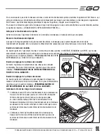 Preview for 91 page of EGO POWER Plus ZT5200L Operator'S Manual