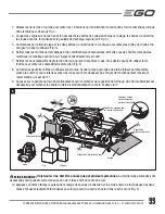 Preview for 99 page of EGO POWER Plus ZT5200L Operator'S Manual