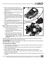 Preview for 103 page of EGO POWER Plus ZT5200L Operator'S Manual