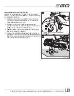 Предварительный просмотр 133 страницы EGO POWER Plus ZT5200L Operator'S Manual