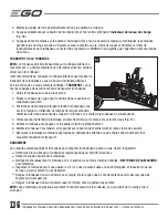 Preview for 136 page of EGO POWER Plus ZT5200L Operator'S Manual