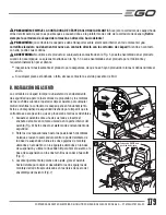 Preview for 179 page of EGO POWER Plus ZT5200L Operator'S Manual