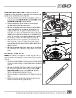 Preview for 209 page of EGO POWER Plus ZT5200L Operator'S Manual