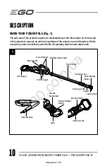 Предварительный просмотр 11 страницы EGO POWER PPX1000 Operator'S Manual