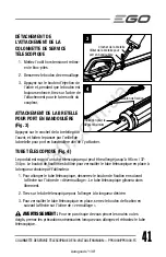 Предварительный просмотр 42 страницы EGO POWER PPX1000 Operator'S Manual