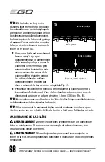 Preview for 68 page of EGO POWER+ PSX2500 Operator'S Manual