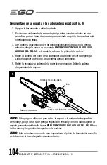 Preview for 104 page of EGO POWER+ PSX2500 Operator'S Manual