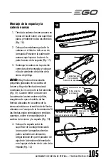 Preview for 105 page of EGO POWER+ PSX2500 Operator'S Manual