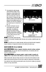 Preview for 107 page of EGO POWER+ PSX2500 Operator'S Manual