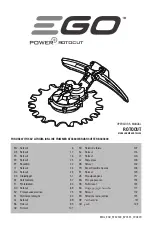 Preview for 1 page of EGO Power+ RTX2300 Operator'S Manual