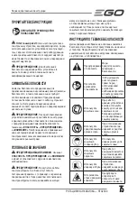 Preview for 75 page of EGO Power+ RTX2300 Operator'S Manual