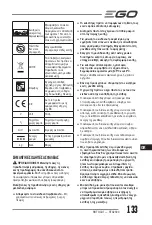 Preview for 133 page of EGO Power+ RTX2300 Operator'S Manual