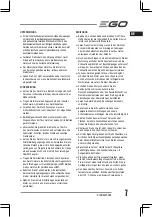 Предварительный просмотр 7 страницы EGO POWER + SNT2400E Manual