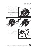 Предварительный просмотр 57 страницы EGO POWER+ ST1200 Operating Manual