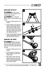 Preview for 15 page of EGO POWER+ ST1510T Operator'S Manual