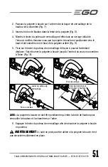 Preview for 51 page of EGO POWER+ ST1510T Operator'S Manual