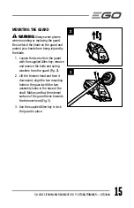 Preview for 15 page of EGO Power+ STX3800 Operator'S Manual