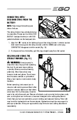 Предварительный просмотр 19 страницы EGO Power+ STX3800 Operator'S Manual