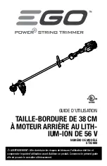 Предварительный просмотр 33 страницы EGO Power+ STX3800 Operator'S Manual