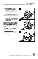 Preview for 51 page of EGO Power+ STX3800 Operator'S Manual