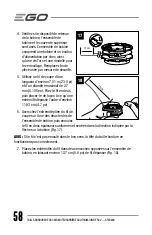 Предварительный просмотр 58 страницы EGO Power+ STX3800 Operator'S Manual