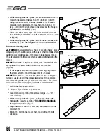 Preview for 50 page of EGO Power+ ZT4200L Operator'S Manual