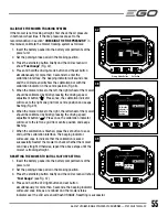 Предварительный просмотр 55 страницы EGO Power+ ZT4200L Operator'S Manual