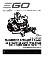 Предварительный просмотр 69 страницы EGO Power+ ZT4200L Operator'S Manual