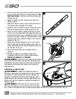 Preview for 122 page of EGO Power+ ZT4200L Operator'S Manual