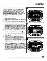 Предварительный просмотр 127 страницы EGO Power+ ZT4200L Operator'S Manual