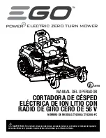 Предварительный просмотр 145 страницы EGO Power+ ZT4200L Operator'S Manual