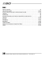 Предварительный просмотр 146 страницы EGO Power+ ZT4200L Operator'S Manual