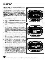 Предварительный просмотр 202 страницы EGO Power+ ZT4200L Operator'S Manual
