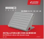 EGO PRIME 110 Installation And User Handbook предпросмотр