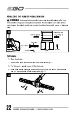 Preview for 22 page of EGO RBA2100 Operator'S Manual
