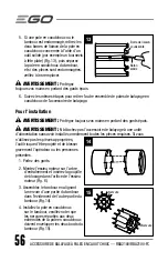 Предварительный просмотр 56 страницы EGO RBA2100 Operator'S Manual