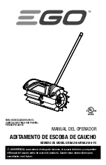 Preview for 63 page of EGO RBA2100 Operator'S Manual