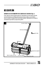 Preview for 75 page of EGO RBA2100 Operator'S Manual