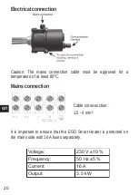 Предварительный просмотр 20 страницы EGO Smart Heater Assembly And User'S Manual