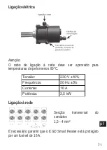 Предварительный просмотр 71 страницы EGO Smart Heater Assembly And User'S Manual