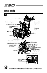 Предварительный просмотр 50 страницы EGO SNT2400 Operator'S Manual