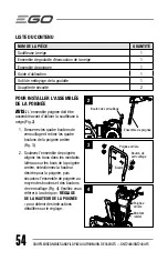 Предварительный просмотр 54 страницы EGO SNT2400 Operator'S Manual