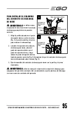 Предварительный просмотр 95 страницы EGO SNT2400 Operator'S Manual