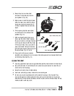 Предварительный просмотр 29 страницы EGO ST1500F Operator'S Manual