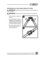 Preview for 83 page of EGO ST1500F Operator'S Manual