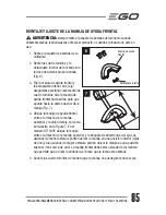 Предварительный просмотр 85 страницы EGO ST1500F Operator'S Manual