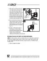 Preview for 92 page of EGO ST1500F Operator'S Manual