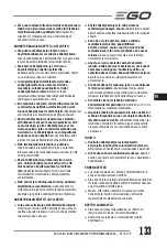 Предварительный просмотр 133 страницы EGO ST1510E Operator'S Manual