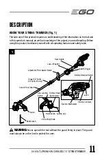 Предварительный просмотр 11 страницы EGO ST1520 Operator'S Manual